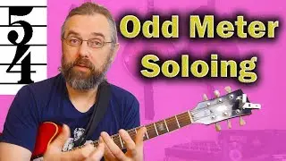 Odd Time Signatures Guitar Lesson - Beginning 5/4 on a Jazz Blues in F