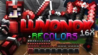 Luvonox 150K [16x] FPS Pack Release + Recolors | Minecraft PvP Resourcepack [1.7/1.8]