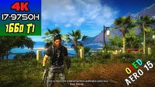 Just Cause 2 GTX 1660 Ti 4K GamePlay   Gigabyte AERO 15 OLED i7 9750H Gaming!