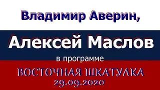 Китай даёт некую разумную альтернативу. Алексей Маслов. 29.09.2020