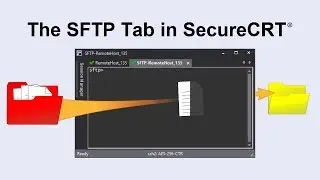 The SFTP Tab in SecureCRT