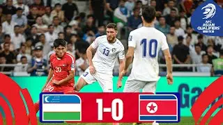 #AsianQualifiers - Road To 26 | Group A : Uzbekistan 1-0 DPR Korea