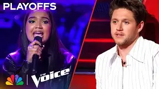 Tasha Jessen Performs Alessia Caras Here | The Voice Playoffs | NBC