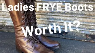 Ladies FRYE Boots Get a Resole | Are They Worth the Money?