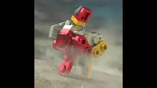 2 T-rexes LEGO brick combiner robot?! #lego #moc #combiner #zenkaiger #powerrangers