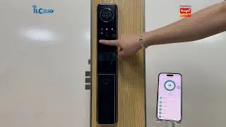 ilockey 3D face smart lock - D1pro - tuya wifi - how to connect the locker with tuya app