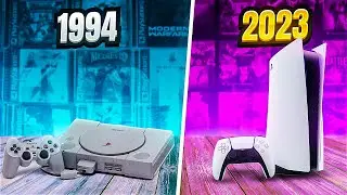 PlayStation Evolution (PS1 - PS5)