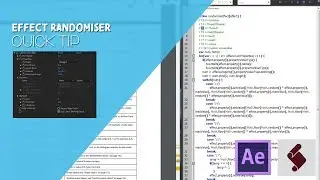 ExtendScript QuickTip - Effect Randomiser