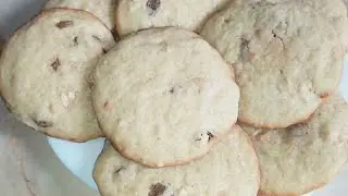 Домашнее печенье Эсмеральда с орехами и изюмом/Homemade Esmeralda cookies with nuts and raisins