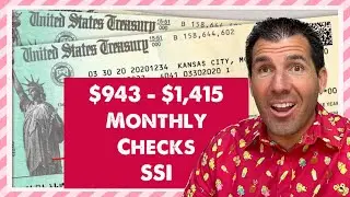 $943 - $1,415 Monthly Checks for SSI in 2024 - Supplemental Security Income