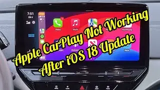 Apple CarPlay Not Working After iOS 18 Update (Fixed)