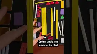 Custom Tactile Map Maker for the Blind & Visually Impaired 