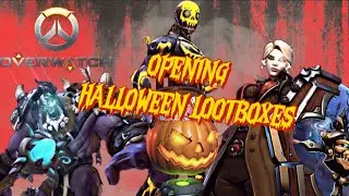 Opening 6 Halloween Loot Boxes in OVERWATCH HALLOWEEN TERROR 2021