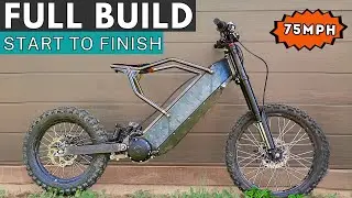 Building Insanely Fast Electric Motorcycle From Scratch / New @MySuperEbike Build