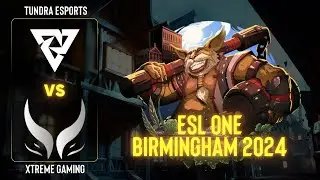 Tundra Esports проти Xtreme Gaming | Гра 1 | ESL One Birmingham 2024 - Group B Tiebreakers