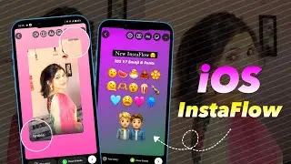 InstaFlow v17 - iOS 17.4 Emojis + iOS Fonts | Share Reels Like iPHONE | iOS Instagram For Android 🔥