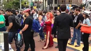 Comic-Con San Diego 2015 Day 1 do you see Jessica Rabbit ?