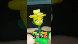Маслютик из пластилина.Plants vs zombies 2.Растения против зомби 2.