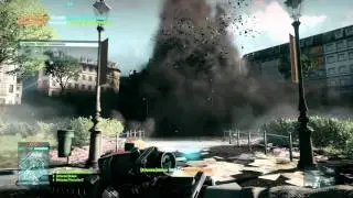 Battlefield 3 - Destruction Gameplay