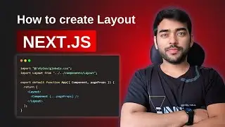 How to create layout in Next.js ✅