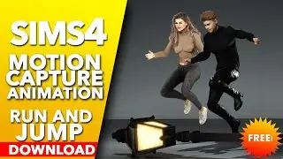 The Sims 4 Animation Pack | Run and Jump| FREE Download