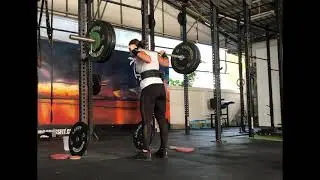 Squat 3x380lb, Deadlift 3x435lb, Row 5x255lb, GF Squats 6x160lb