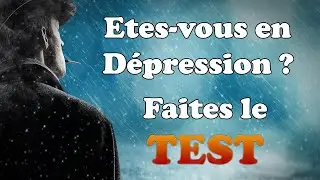 Are you depressed ? Do the test !