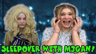 M3gan Came To MY HOUSE For A Sleepover!! Best Of Sleepover With Villains Part 3 (skit)