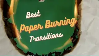 ✅🔥🔥 BEST Green Screen 📜 PAPER BURNING 🔥 Transition Compilation FREE DOWNLOAD LINK! 📜🔥📜🔥