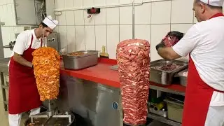 Amazing Shawarma Doner Kebab Recipe - Thousands of People Line Up For This Doner Kebab Every Day