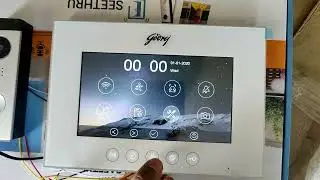 Video Door Phone Installation Step By Step | godrej video door phone