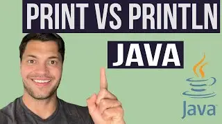 How to use System.out.println(); Java Tutorial - Print vs Println