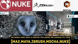 Softwares doing magic in creating challenging,awesome vfx tasks-Part 1(Max,maya,zbrush,mocha,nuke)