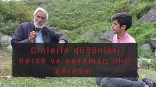 Cinlerin düğünleri nerde ve nezaman olur gördüm-paranormal olaylar İzzet erin  #keşfet