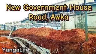 Awkas New Government House Road: Kerb Installation Begins As Drainage Nears Completion