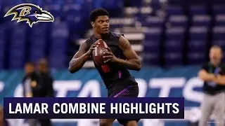 Lamar Jackson NFL Combine Highlights