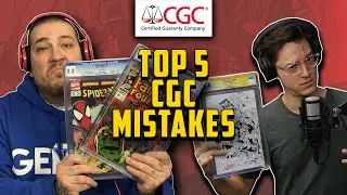 Top 5 MISTAKES When Submitting Comic Books to CGC with ComicTom101