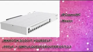 MIKROTIK PPPoE SIMPLEQUEUES ROUTER OS 7 2 3