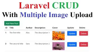 Laravel CRUD With Multiple Image Upload