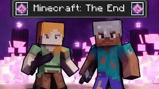 STEVE AND ALEX vs Enderdragon ANIMATED