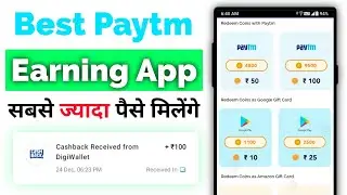 paytm earning app 2022 today || new earning app today - paytm cash - without investment