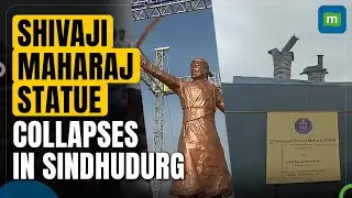 Just 8 Months After Inauguration, Shivaji Statue Collapses in Sindhudurg, CM Blames Strong Winds