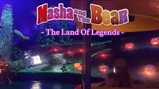 Masha & The Bear Ride / Masha & Karhu / Маша и Медведь. The Land Of Legends Turkey. 4K