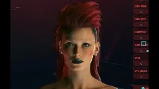 Cyberpunk 2077 Character Creation Female V New Hairstyles 1.6 Update