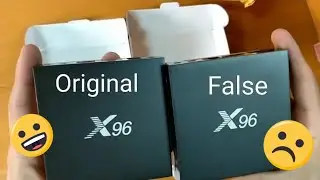 Smart BOX X96 original VS X96 false unboxing and review