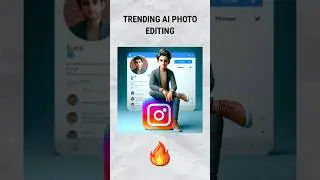 Tutorial - Make 3D AI Social Media Images In One Click #ai #aiphoto #bing #Shorts #trending