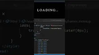 CSS Loading Animation Effect🔥🔥 |  #shorts #css #coding