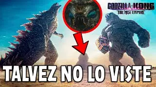 Lo que NO viste en el TRÁILER 2 de GODZILLA x KONG: The New Empire