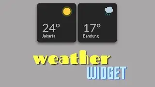 Pure CSS Weather Widget Animation | HTML CSS Tutorial