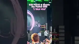 SUB FOCUS @ Electric Bay Festival 2023 #dnb #subfocus #electricbayfestival2023 #festival #torquay